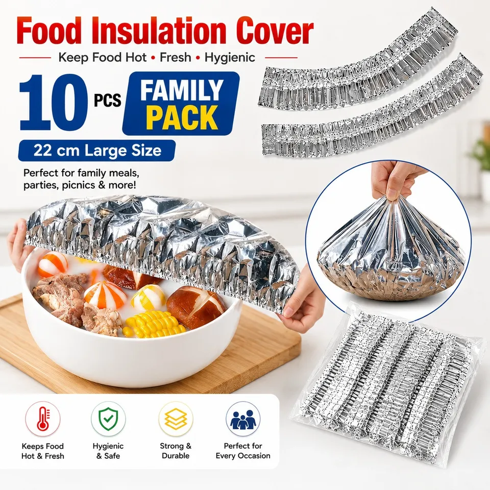 10pcs Reusable Aluminum Foil